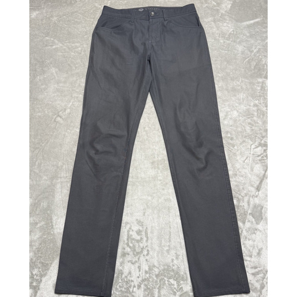Vuori Meta Tech Pants Men's 28 Charcoal Gray Performance Chino Stretch V430 - Picture 1 of 13